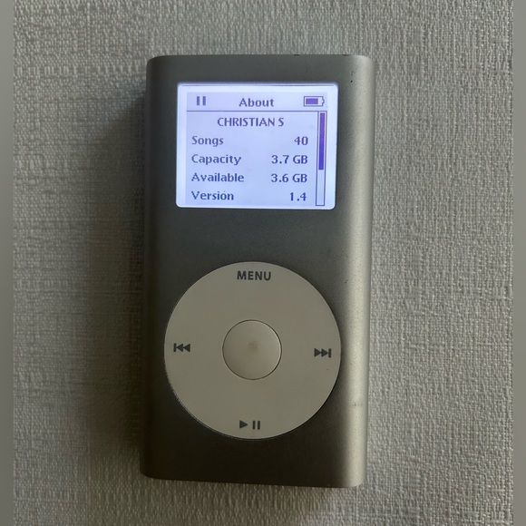 Vintage 2005 Rare Apple iPod Mini 2nd Generation HP Windows Edition 4GB - Picture 4 of 16